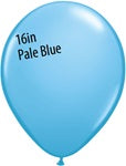 16in PALE BLUE Qualatex Plain (50ct)