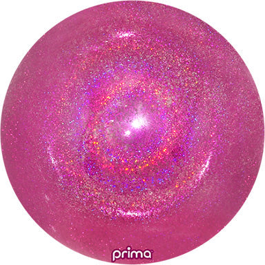 20in Hot Pink Glitter SPHERE- (PKG)