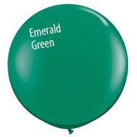 3ft EMERALD GREEN Qualatex Plain (2ct)