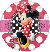 MINNIE Portrait - Standard HX Foil Balloon  - Pack of 10