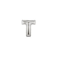 7in SILVER Letter T MegaLoon Jr., Price Per Bag of 5