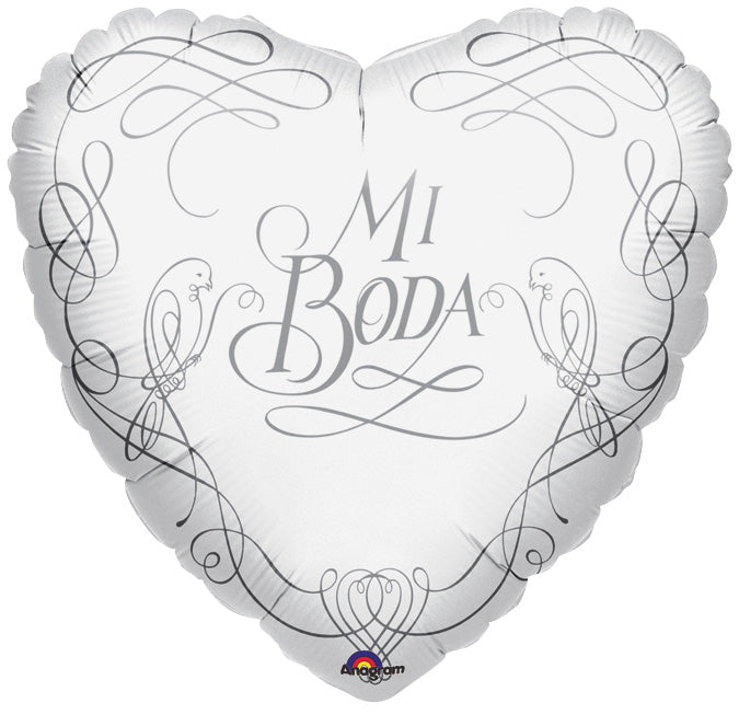 Mi BODA - Standard HX - Heart Shaped Foil Balloon