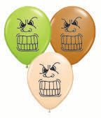 5in Monster Mash-Up Assortment Bag of 50 includes Lime Green, Mocha Brown and Blush.