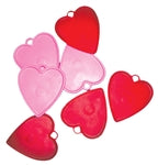 8g HEART Weight Ast. RED and PINK (100ct)