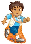 40in Go DIEGO Go Character (PKG) SuperShape XL Foil Balloon