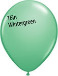 16in WINTERGREEN Qualatex Plain (50ct)