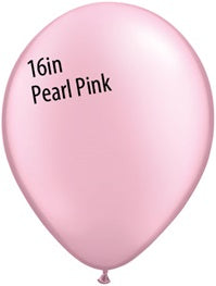 16in PEARL PINK Qualatex (50ct)