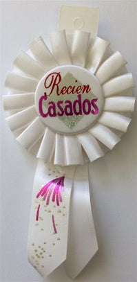 6½in Recien Casados Rosette Ribbon