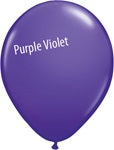 11in PURPLE VIOLET Qualatex Plain (100ct)