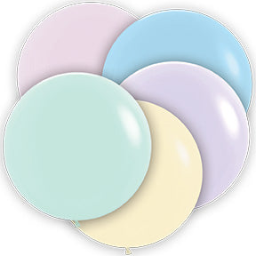 24" Pastel Matte Assorted (10ct) - Sempertex