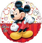 MICKEY MOUSE Portrait - Standard HX Foil Balloon  - Pack of 10