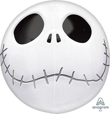 JACK SKELLINGTON - ORBZ Dimensional Round Foil Balloon (PKG)