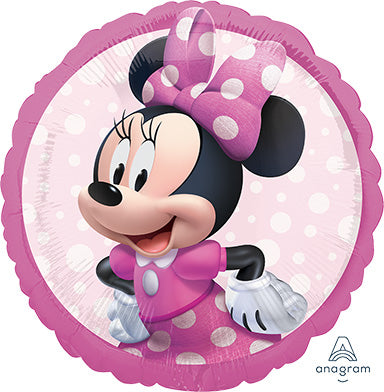 MINNIE Mouse Forever - Standard HX - Round Foil Balloon - Pack of 10