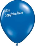 16in SAPPHIRE BLUE Qualatex Latex (50ct)