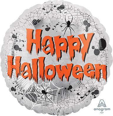 Mirror HALLOWEEN - Standard HX - Round Foil Balloon - Pack of 10