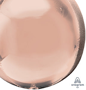 Jumbo ROSE GOLD Orbz - Pack of 3 - Foil Balloons