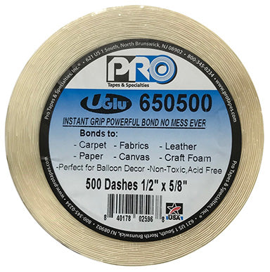 UGlu DASHES ½ x 5/8 inches (Roll of 500)