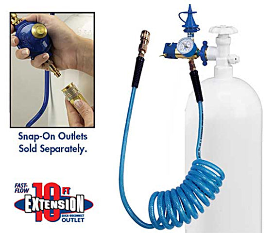 10ft Extension Hose Inflator Combo