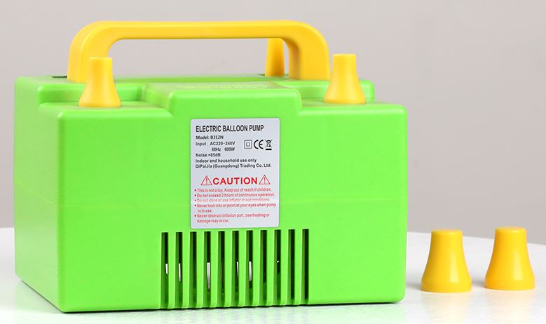 Green Electric Balloon Pump - Electric Balloon Inflator