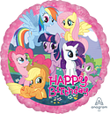 My LITTLE PONY Happy Birthday - Standard HX Foil Balloon - Pack of 10