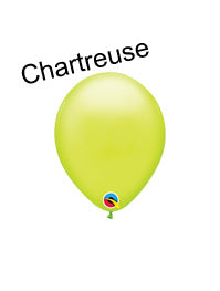 5in CHARTREUSE Qualatex Plain (100ct)