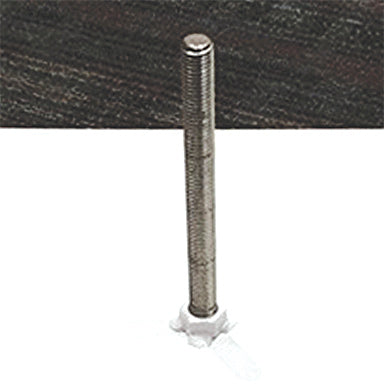 8in Threaded Steel SHAFT use with BP2 or most Metal Base Plates