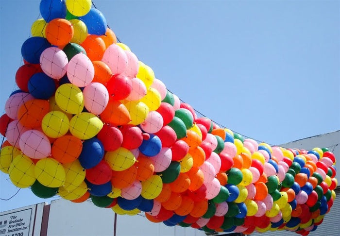 25ft Pre-Strung Balloon Net (Holds 1000-9in Latex)