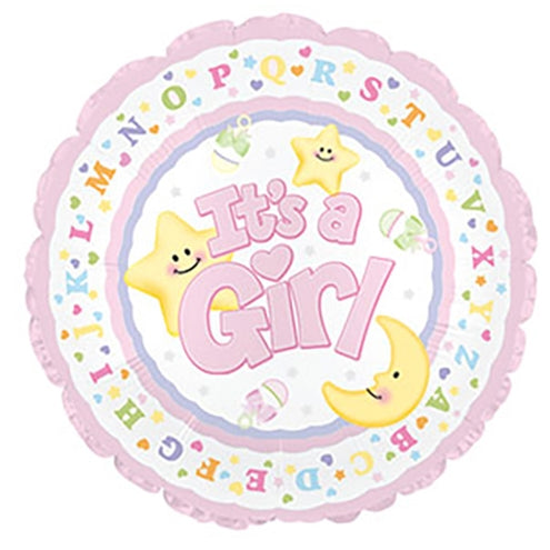 CTI 18" Its a Girl Balloon