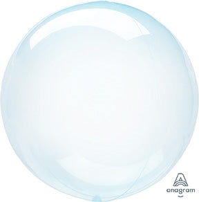 BLUE Crystal CLEARZ Poly Balloon