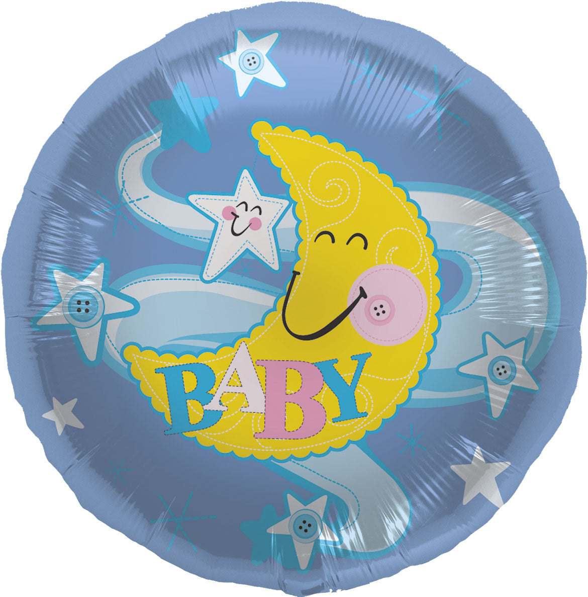 NorthStar 18" Baby Moon Stars Balloon