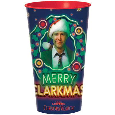 32oz Plastic Cup - Holiday - Amscan