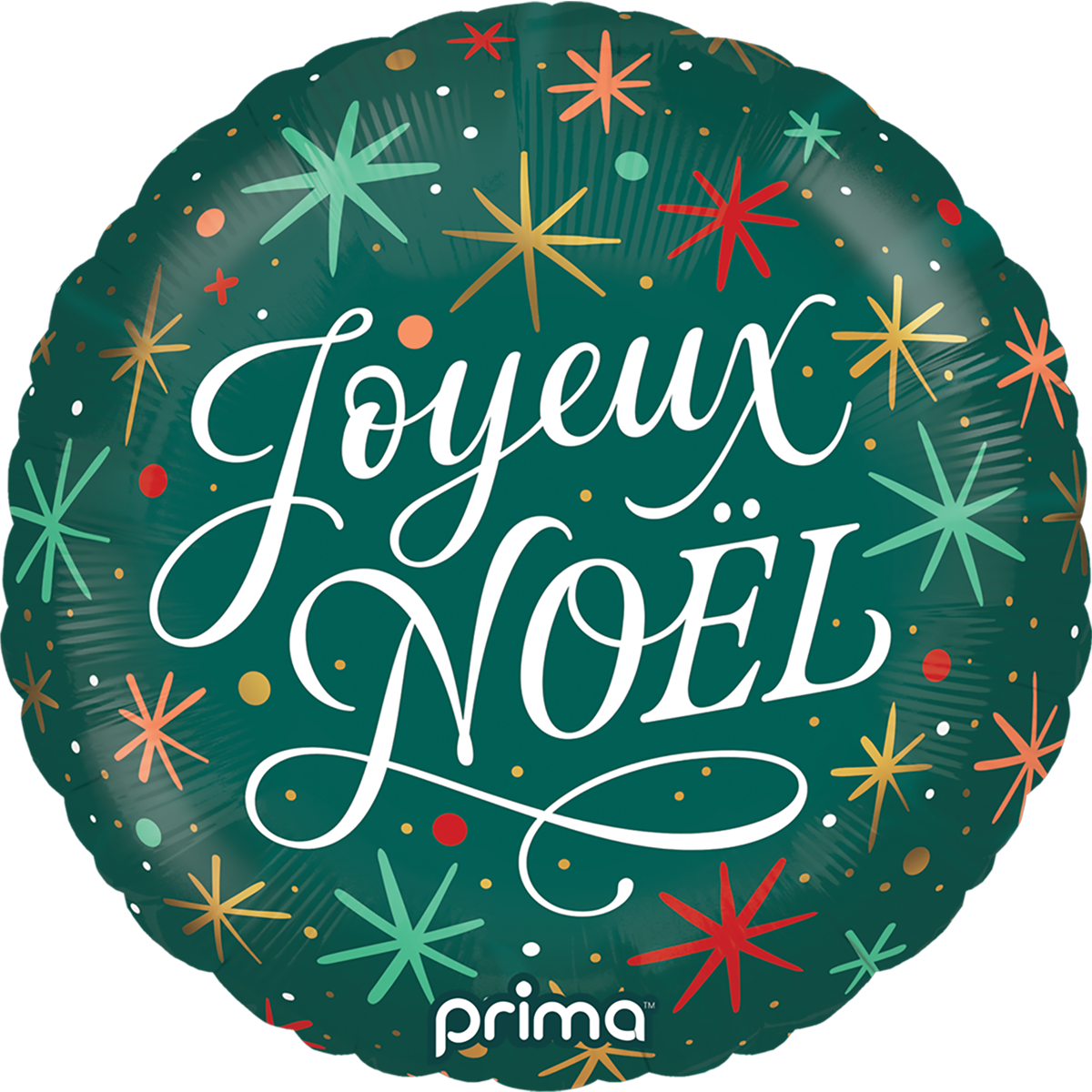 18" Round Joyeux Noel