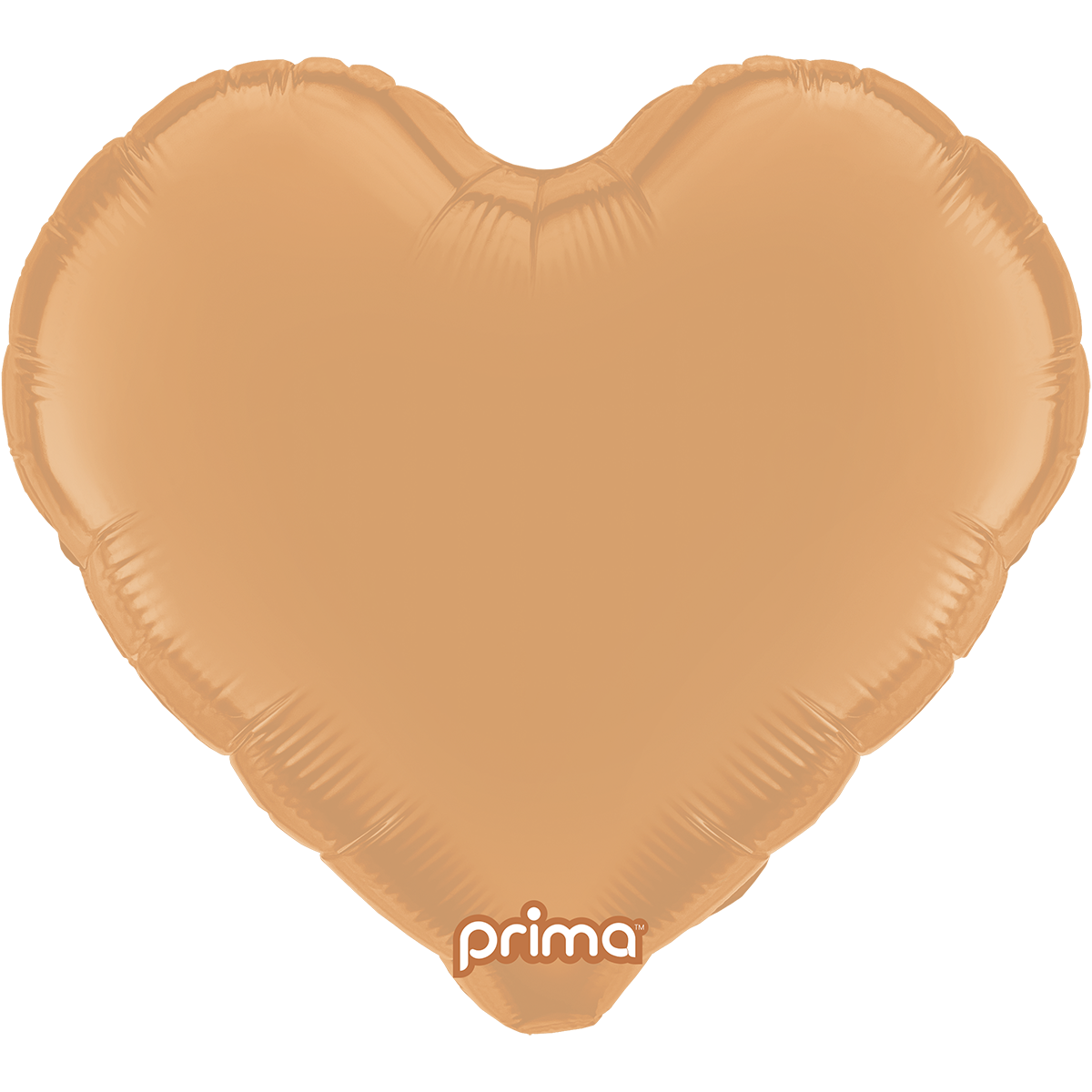 18in Caramel HEART- Foil Balloon