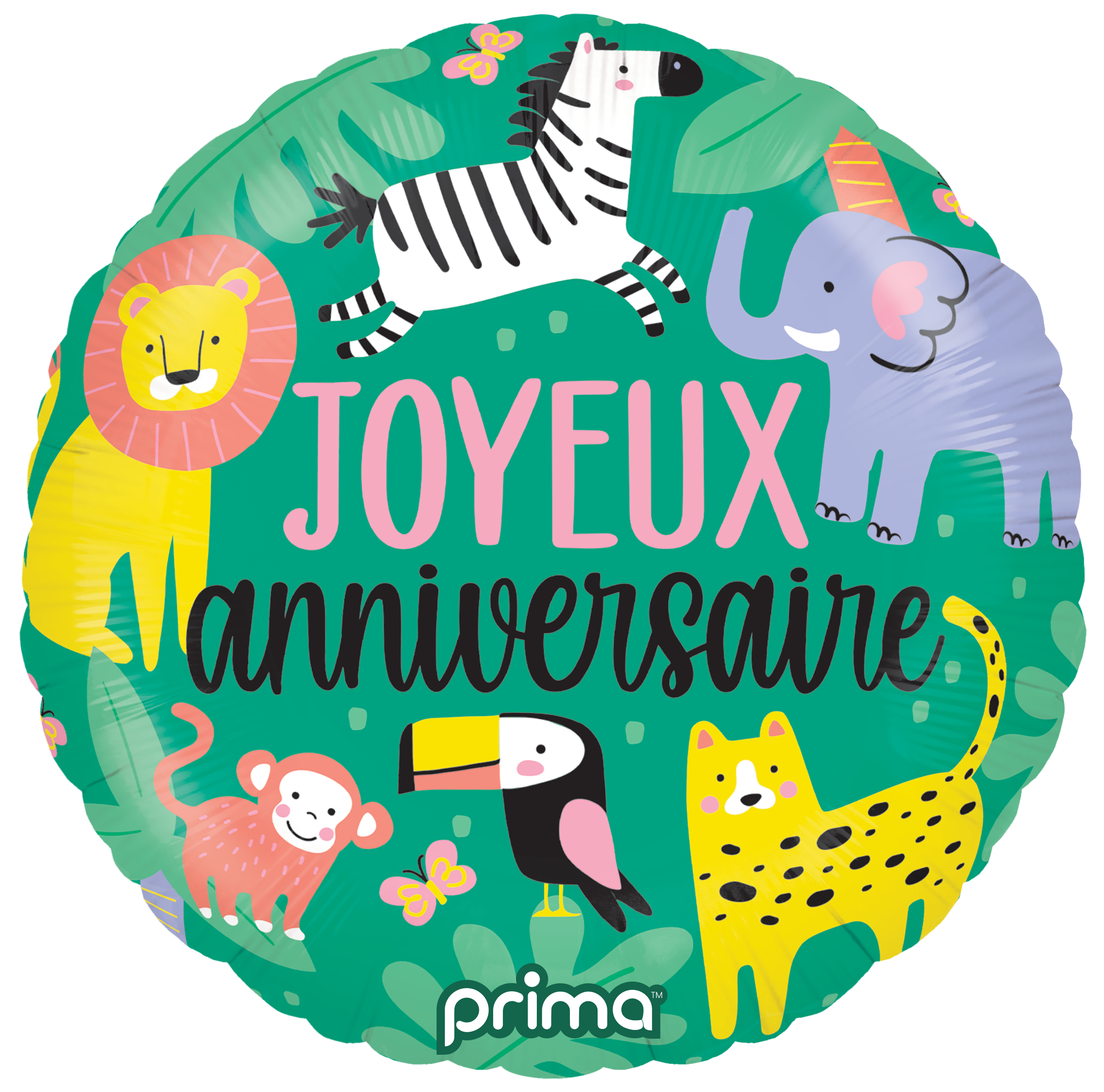 62667 Joyeux anniversaire jungle