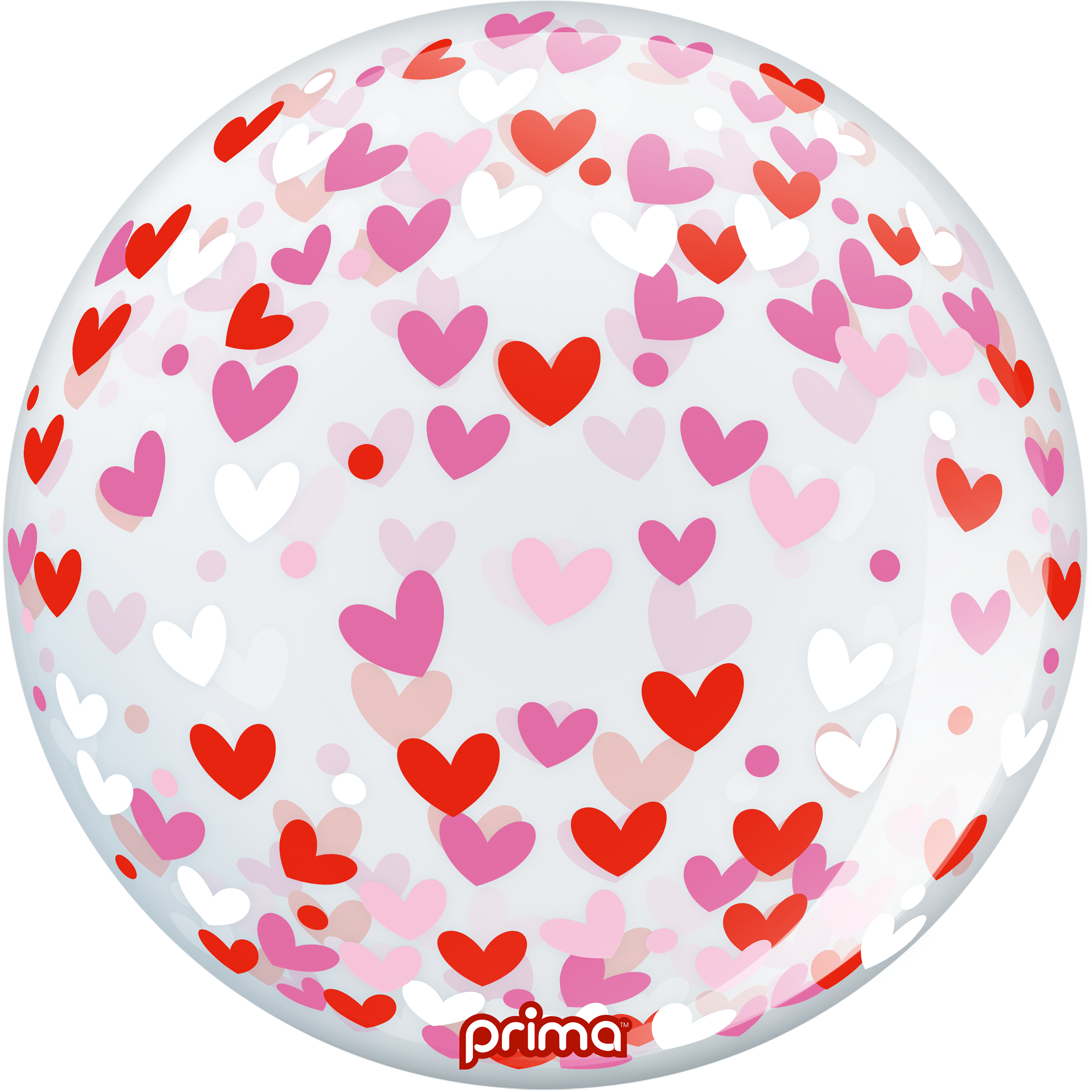 20” Confetti Hearts Sphere