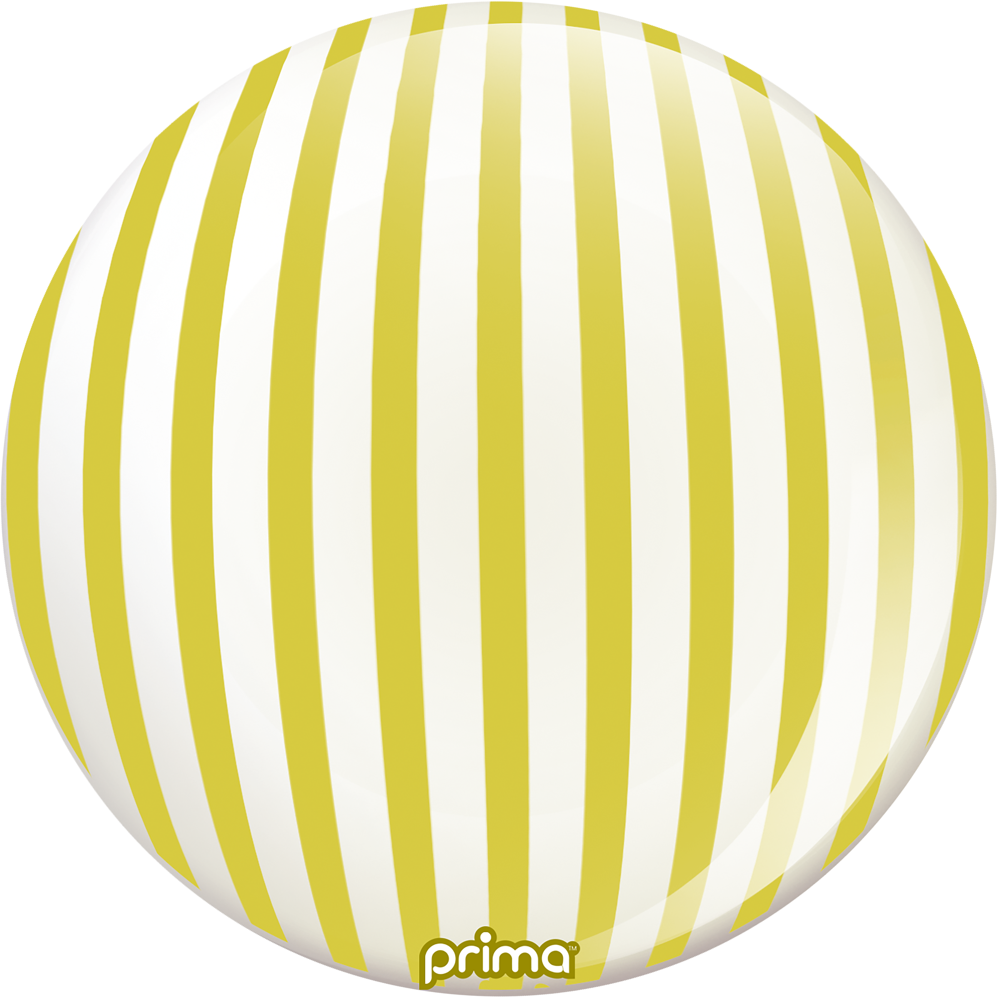 20” Gold Stripe Sphere