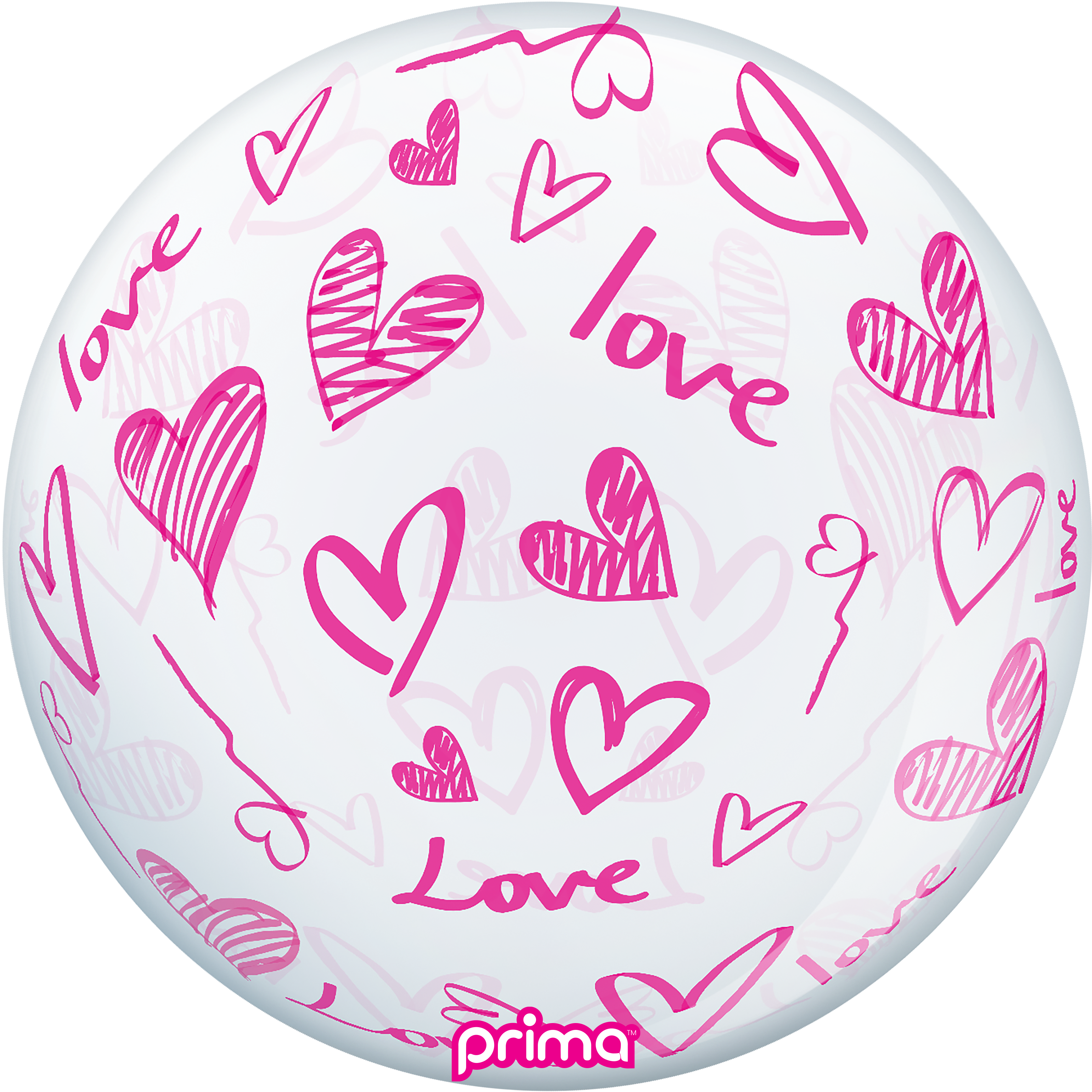 20” Graffiti Love Sphere