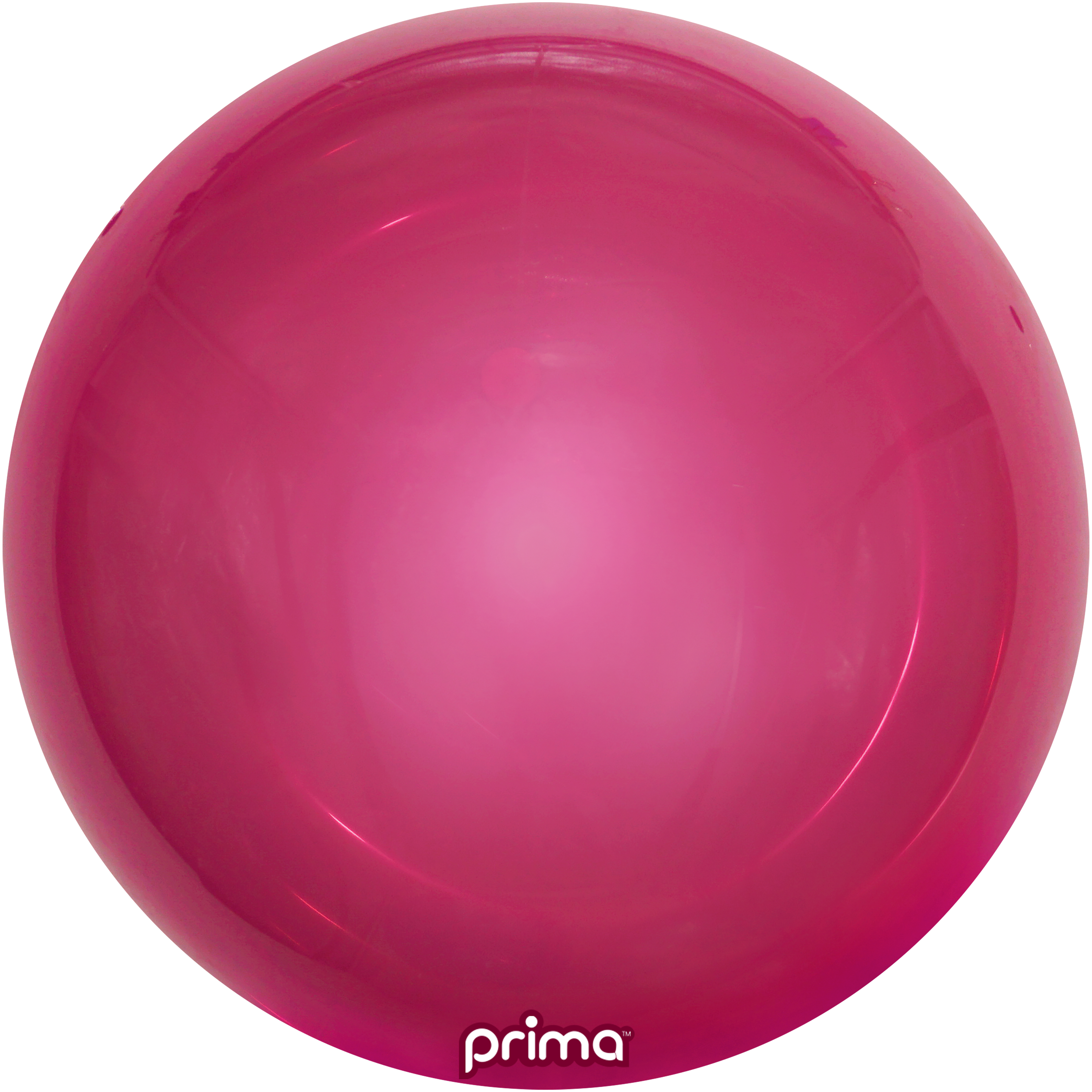 20” Fuchsia Metallic Sphere