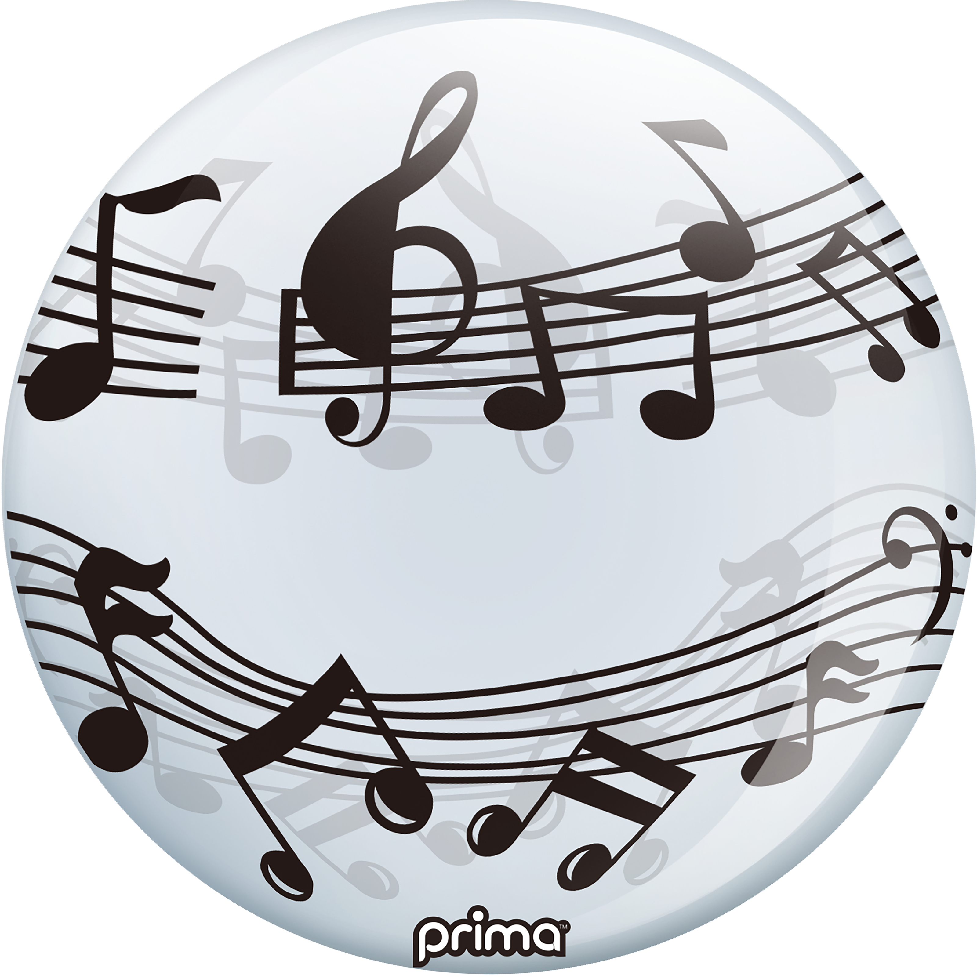 20” Musical Notes Sphere