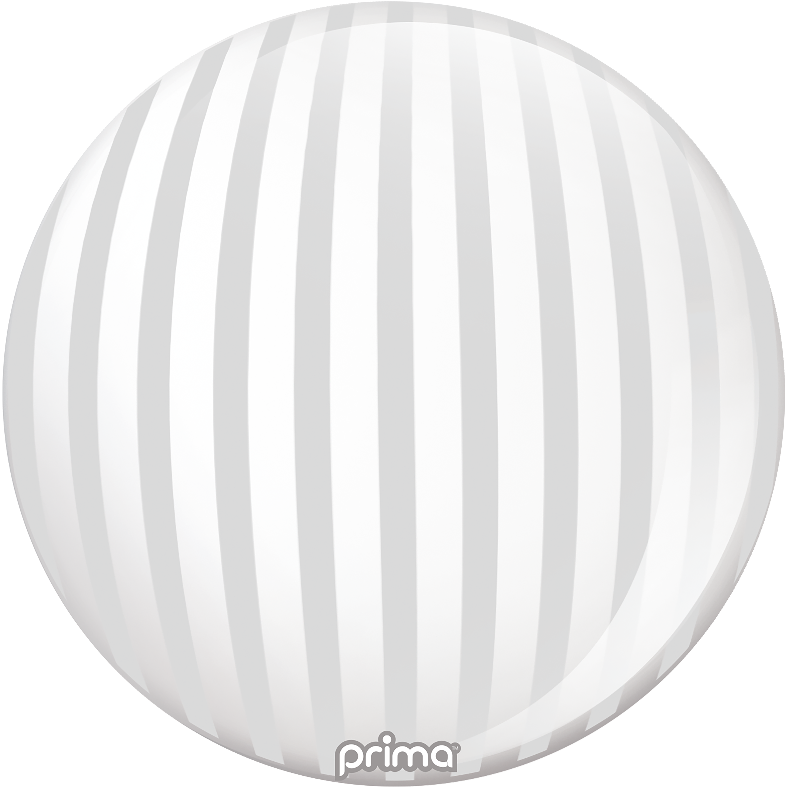 20” Silver Stripe Sphere