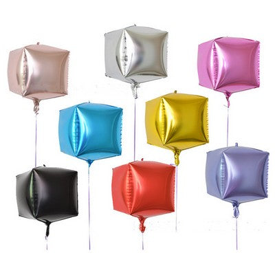 22" Cube Shape Foil Balloon