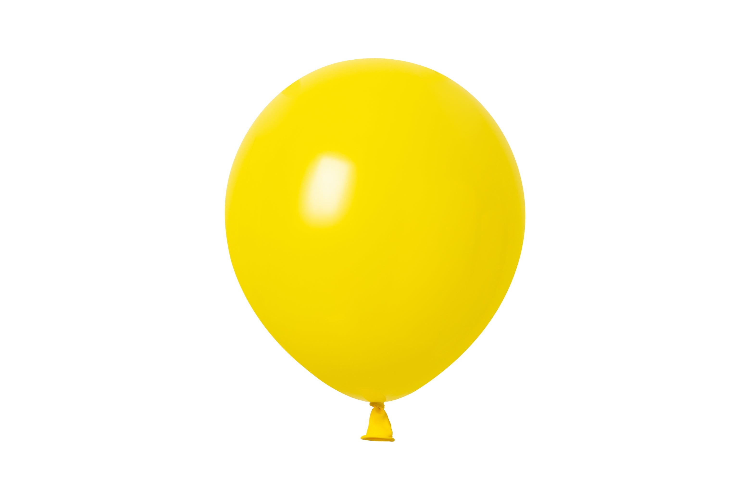 Winntex Premium 12" Latex Balloon - Yellow 100ct