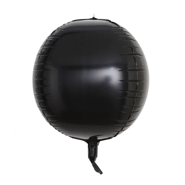 Winner Party 34" 4D Black Balloon