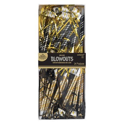 Amscan New Year's Blowouts 24ct - Premium Party Distribution