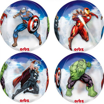 Anagram 16" Avengers Orbz 1pc - Premium Party Distribution