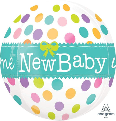 Anagram 16" New Baby Orbz Balloon - Premium Party Distribution