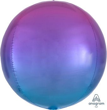 Anagram 16" Ombre Pink & Blue Orbz - Premium Party Distribution