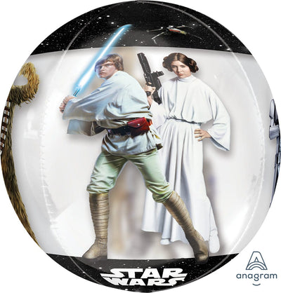 Anagram 16" Star Wars Orbz Disney Balloon - Premium Party Distribution