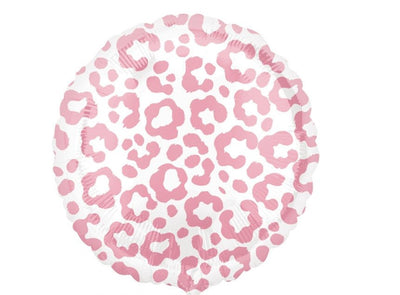 Anagram 18" Cheetah Print Pink Balloon - Premium Party Distribution