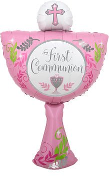 Anagram 31" Communion Day Girl Balloon - Premium Party Distribution